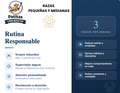 Rutina Responsable - Razas Pequeñas y  Medianas